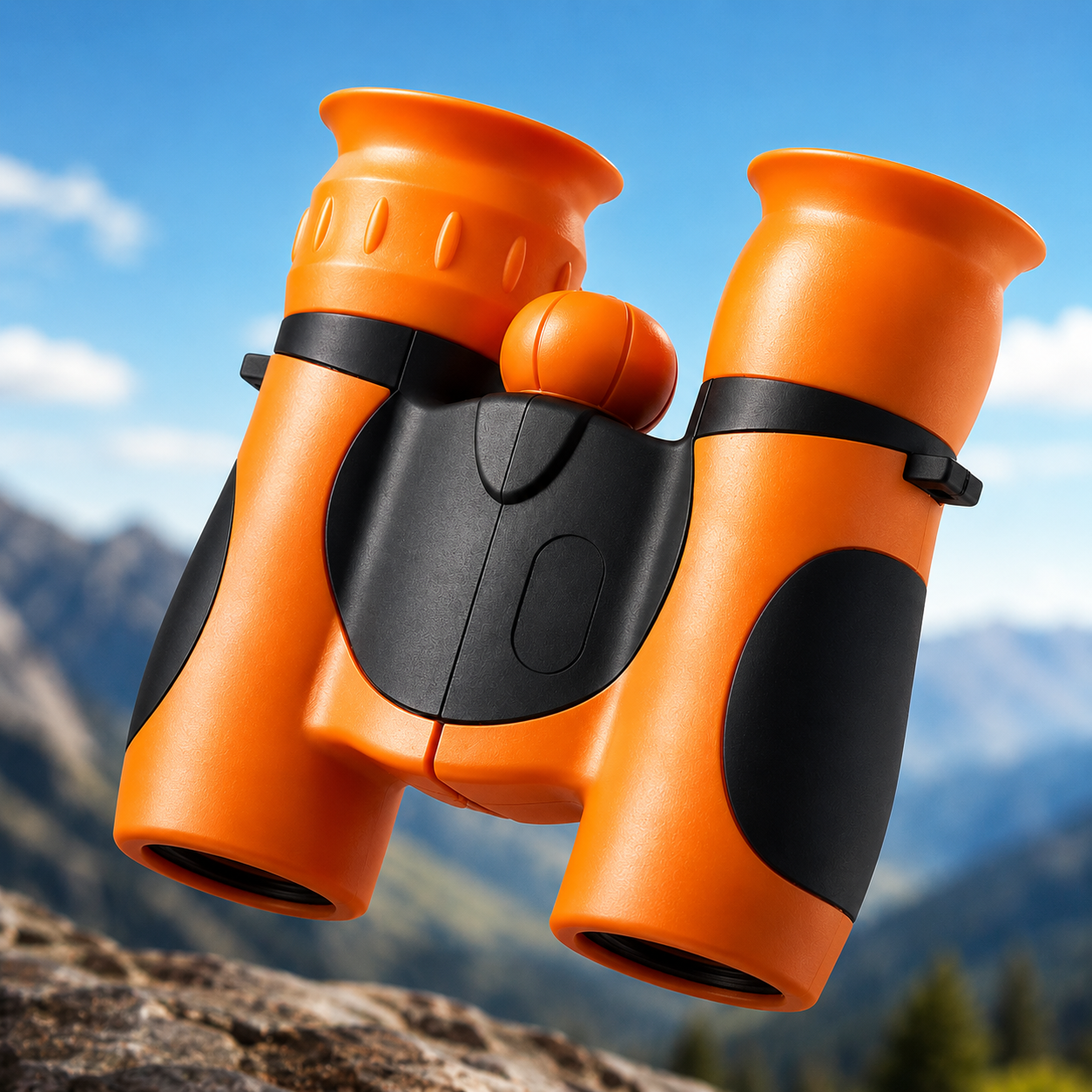 Kids Learning Binoculars with Optical Eye Protection for Outdoor Exploration