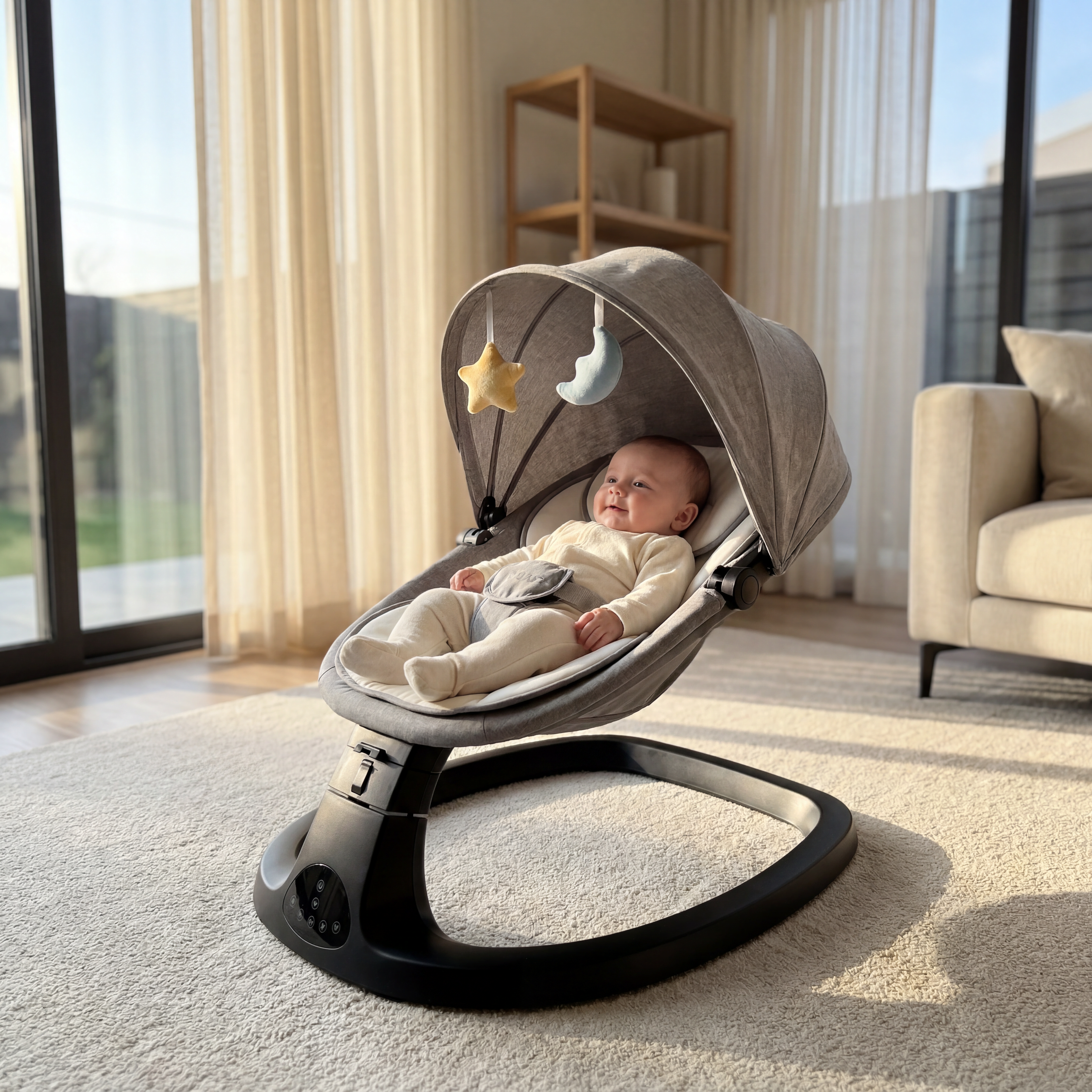 Sompy Electric Infant Baby Swing