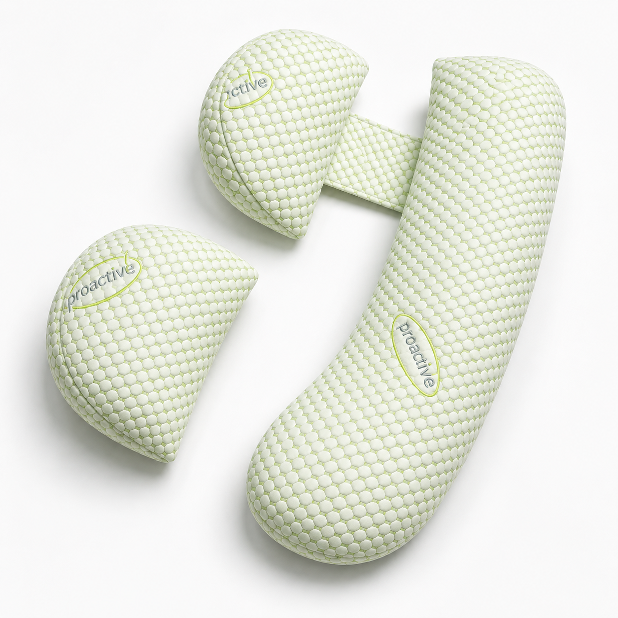 Adjustable Pregnancy Pillow for Side Sleeping & Belly Support