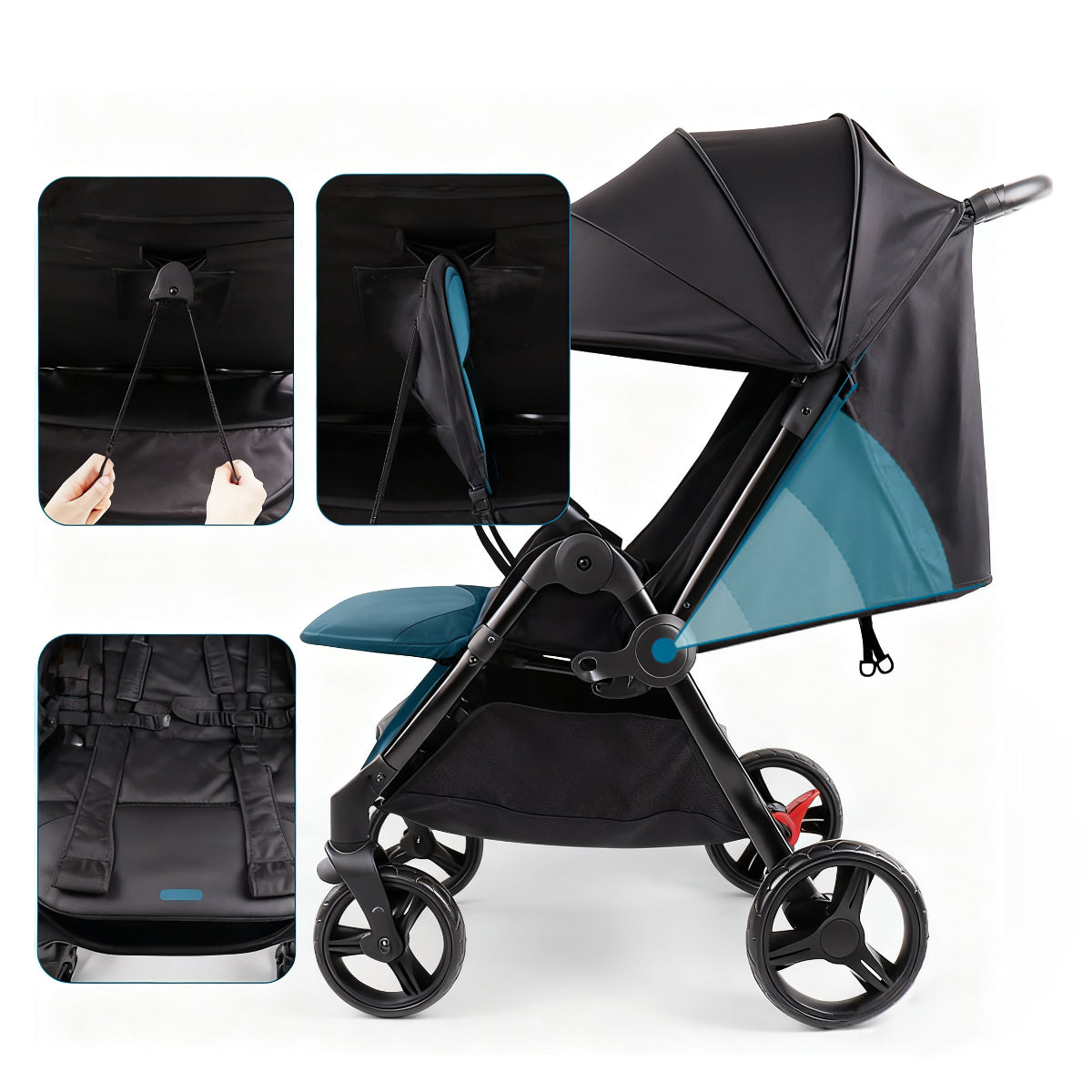 Duora Twin Side-by-Side Stroller
