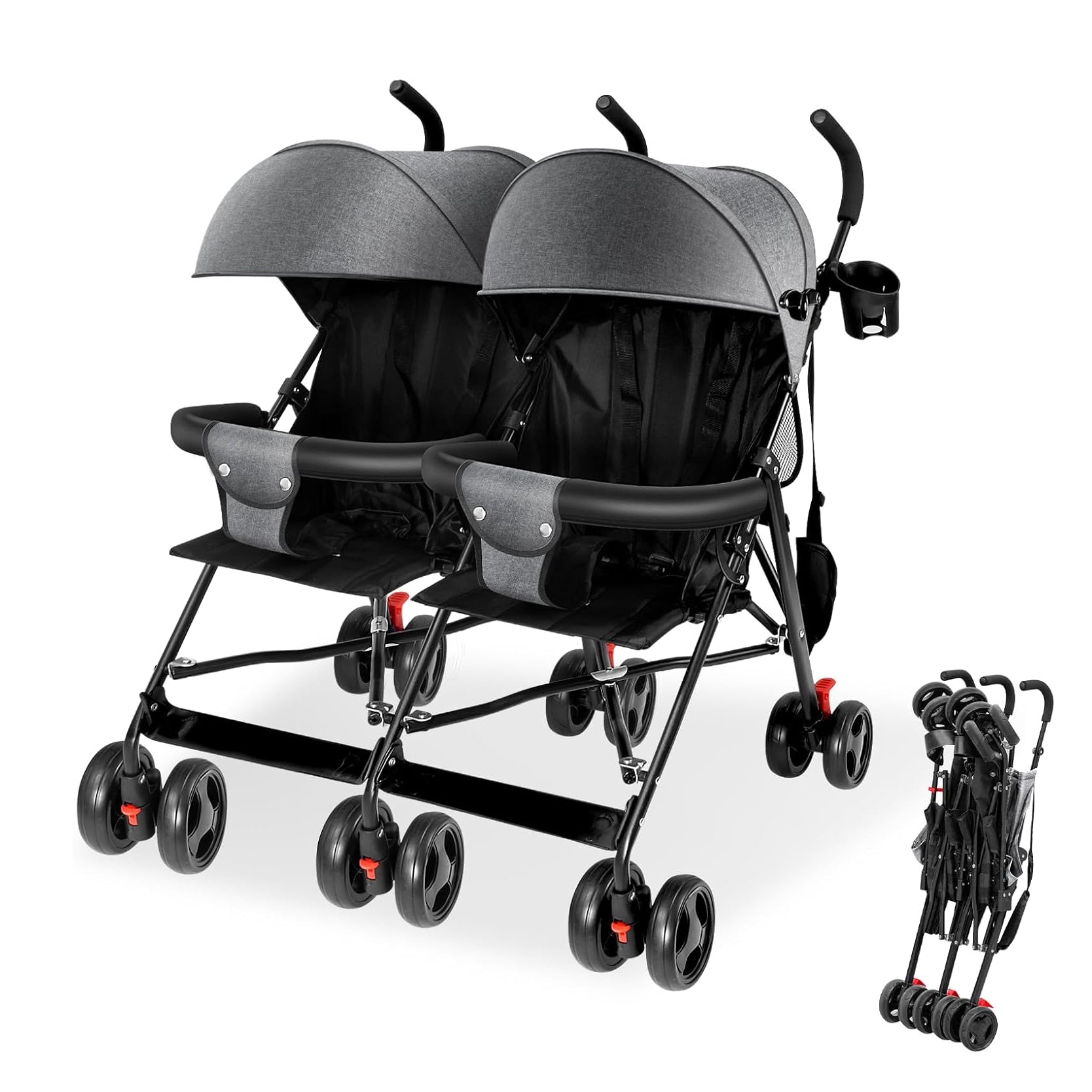 DuoGo Backpack Twin Stroller