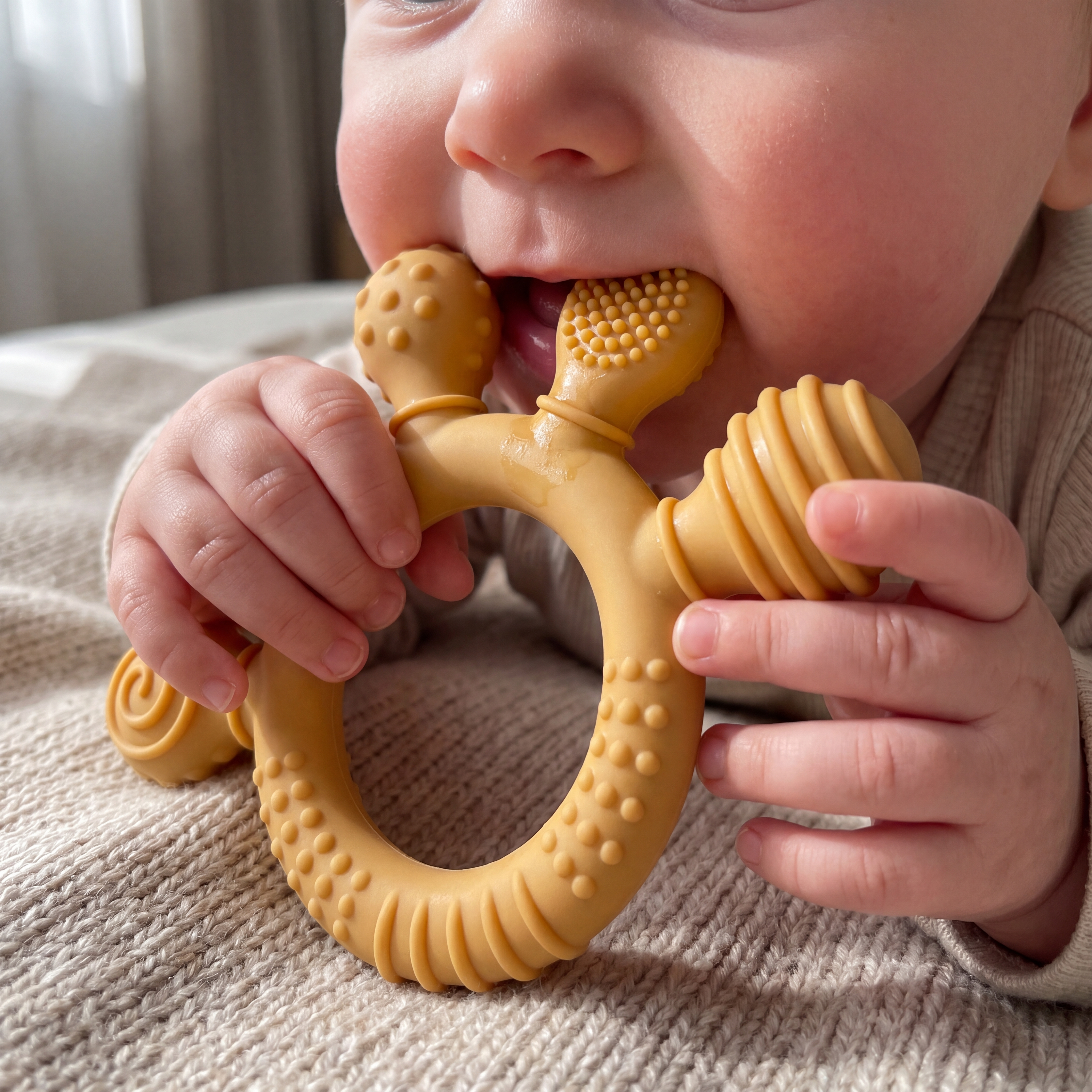 Niblo Baby Teething Ring