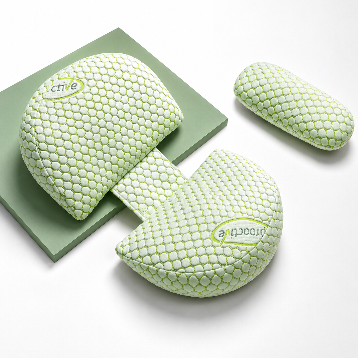 Adjustable Pregnancy Pillow for Side Sleeping & Belly Support