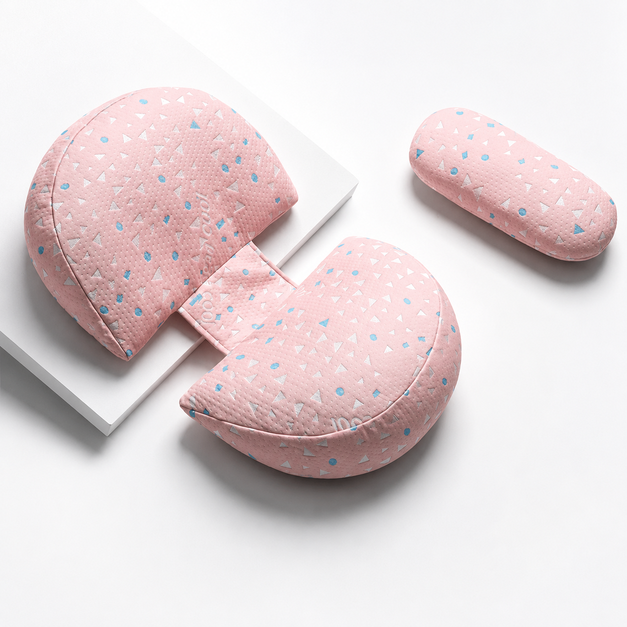 Adjustable Pregnancy Pillow for Side Sleeping & Belly Support