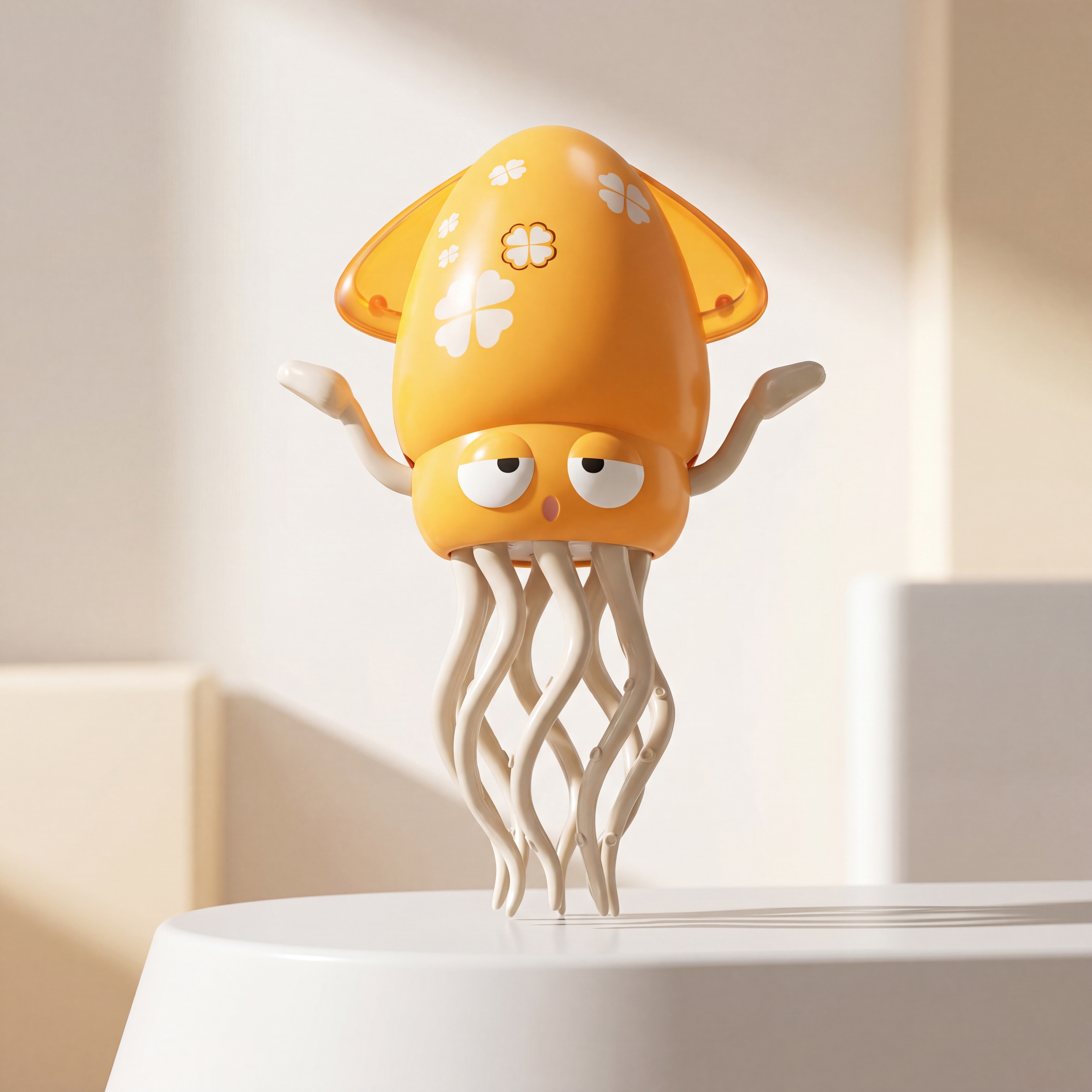Interactive Dancing Squid Toy with Lights, Music & Motion