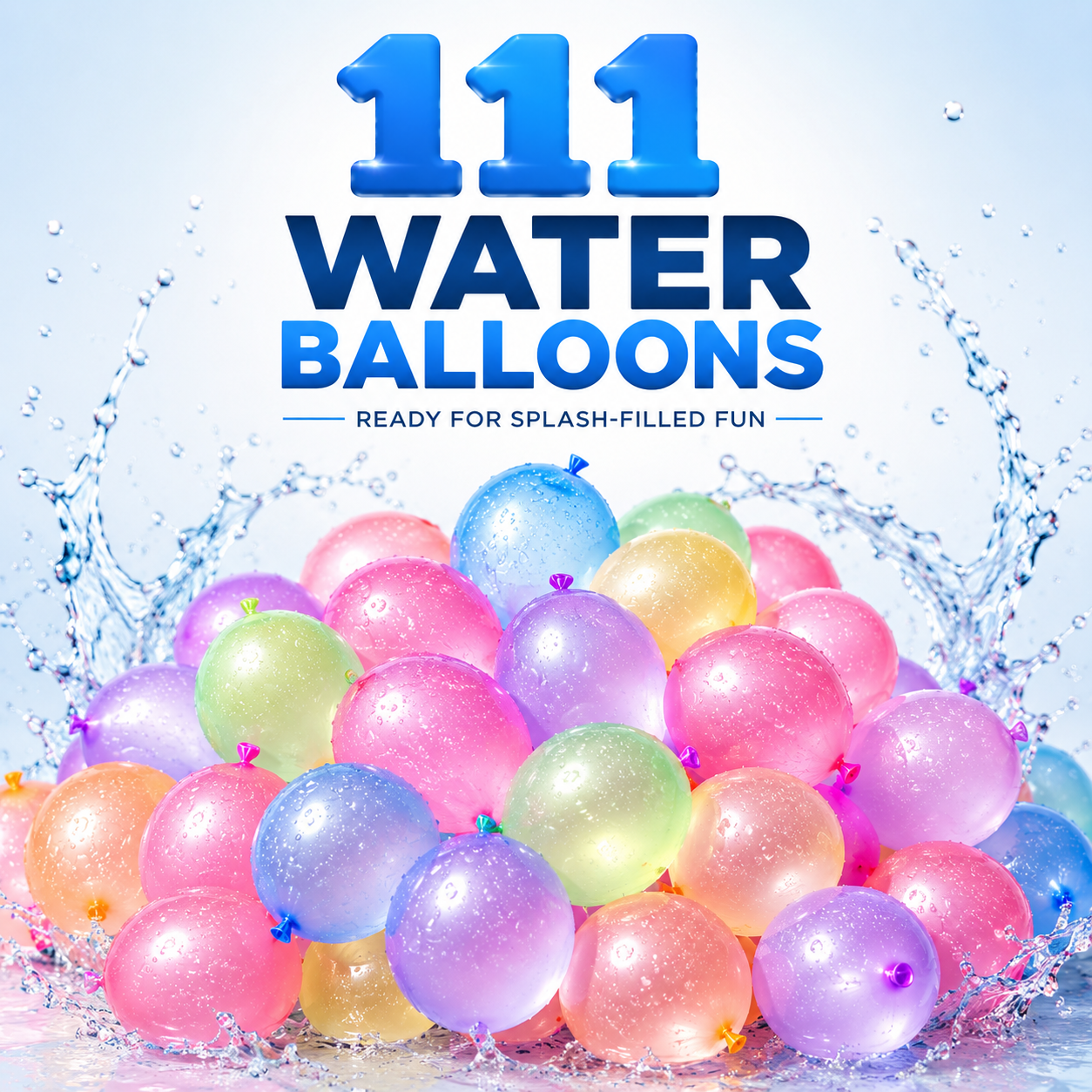 Rapid Fill Water Balloons for Outdoor Summer Water Games