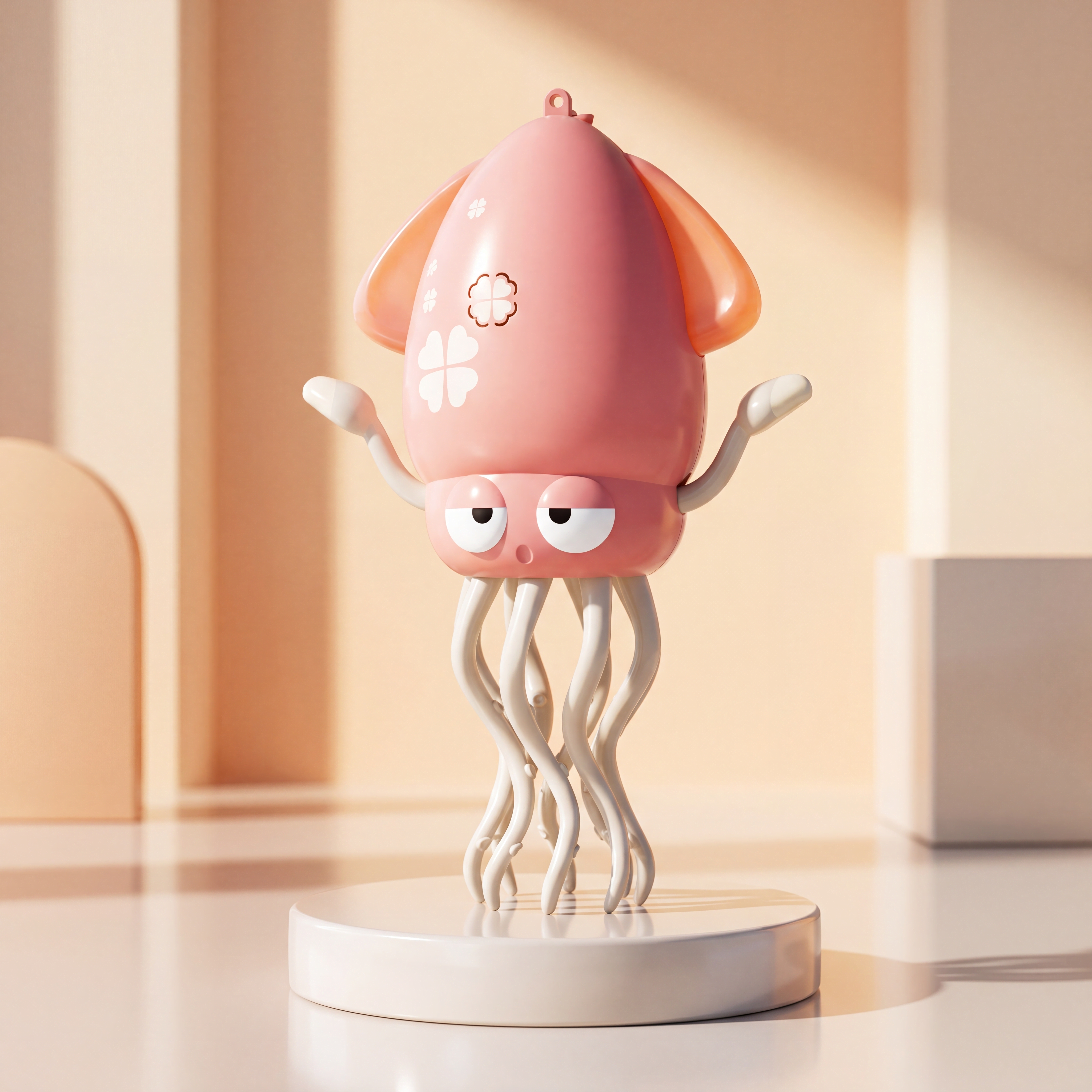 Interactive Dancing Squid Toy with Lights, Music & Motion