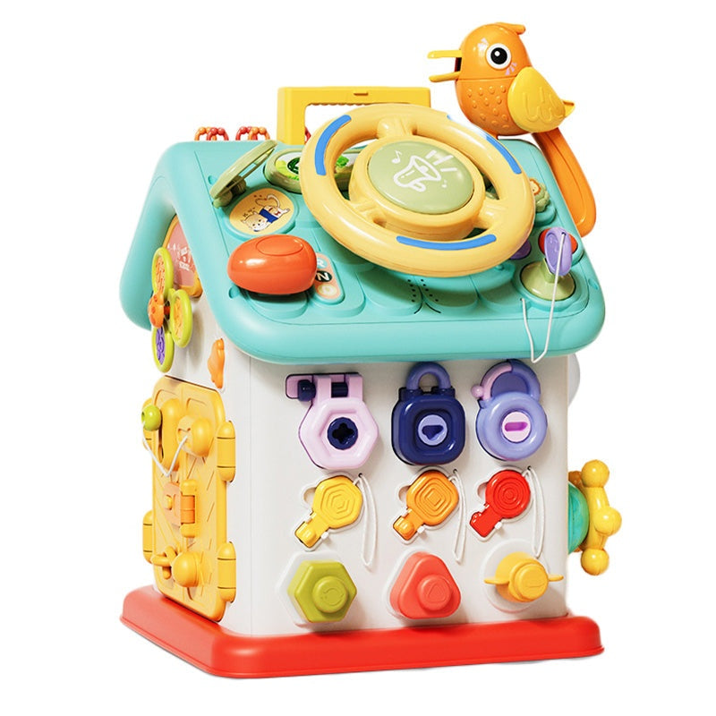 Montessori Busy House Activity Toy for Kids – Fine Motor Skills Learning Toy