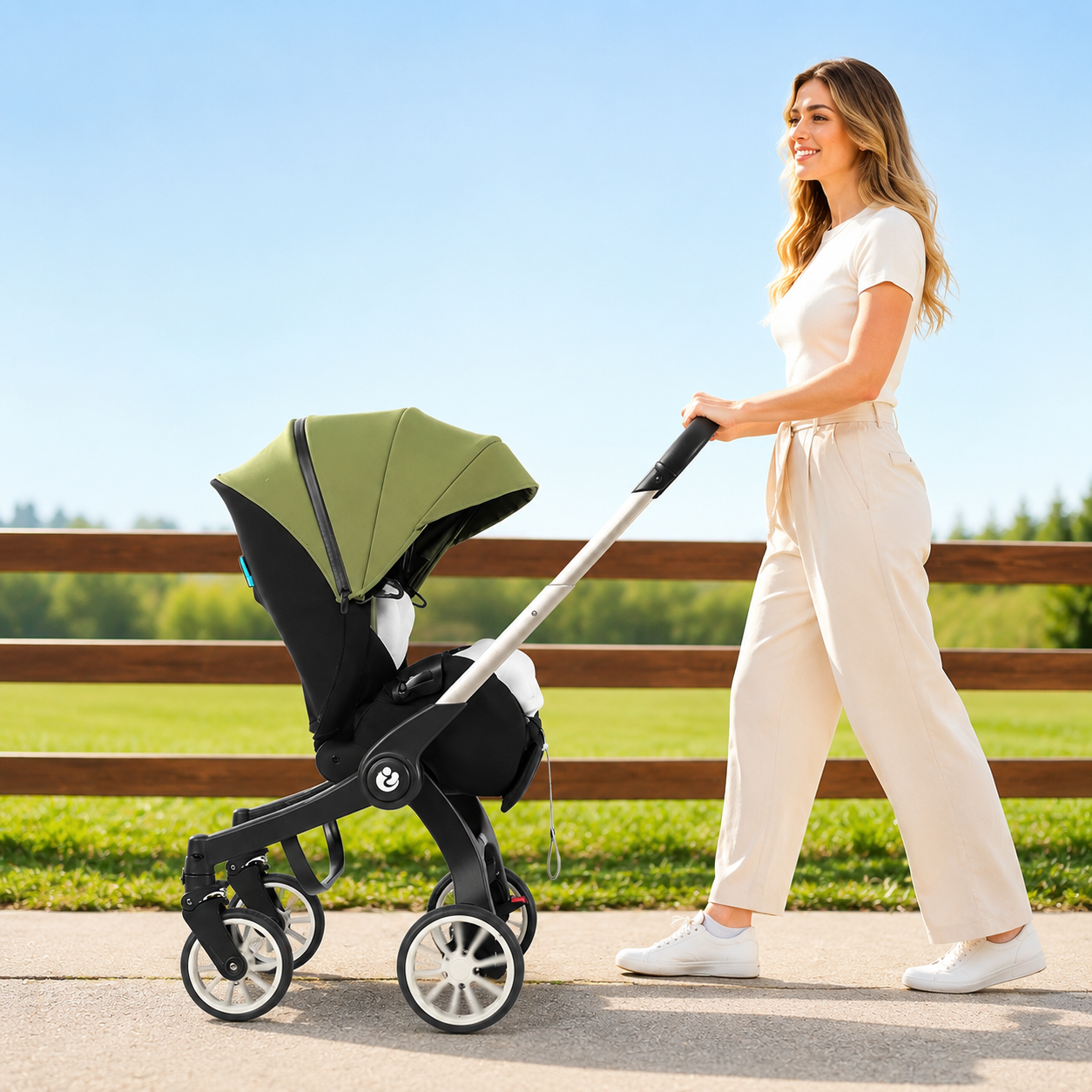 Baby Stroller Travel System with Infant Car Seat