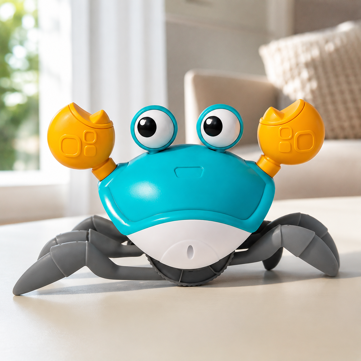 Interactive Dancing Crab Toy with Music & Lights