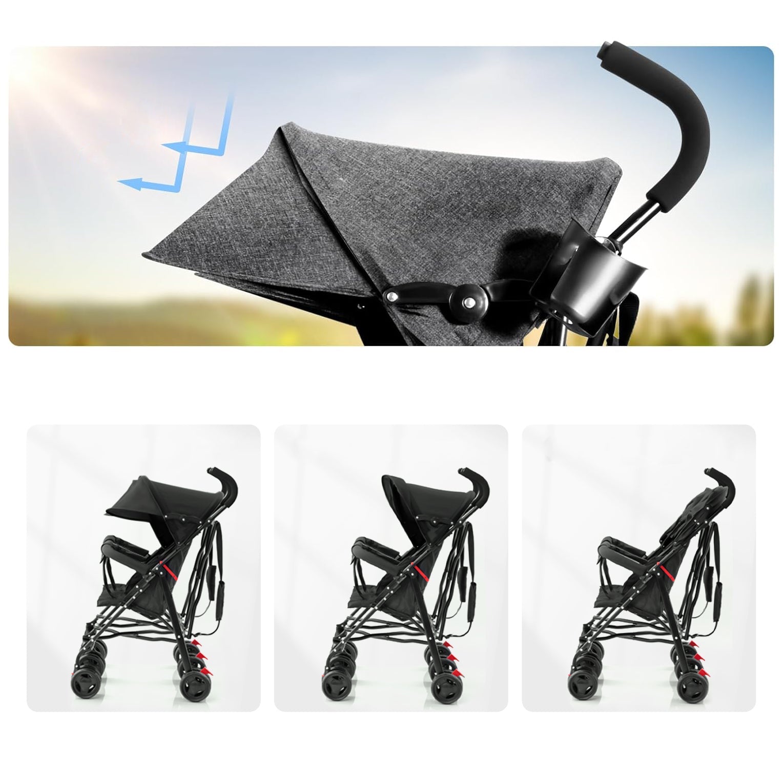 DuoGo Backpack Twin Stroller