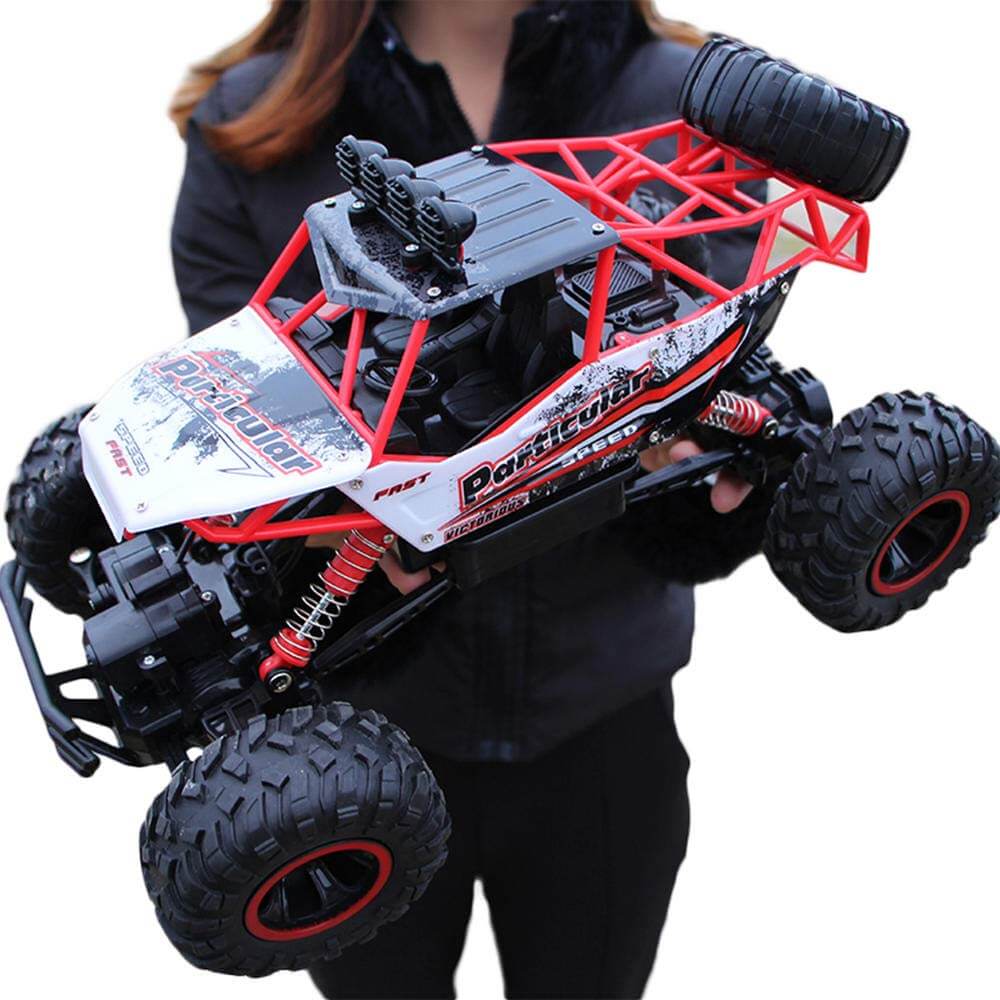 4WD RC Monster Truck for Kids – Remote Control Off-Road Rock Crawler
