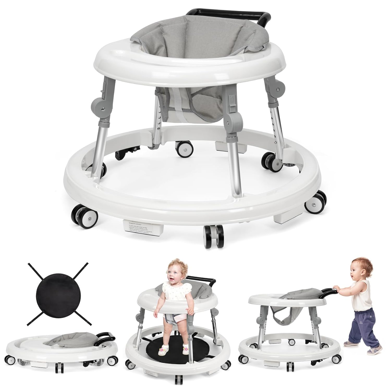 Adjustable Baby Walker and Activity Center