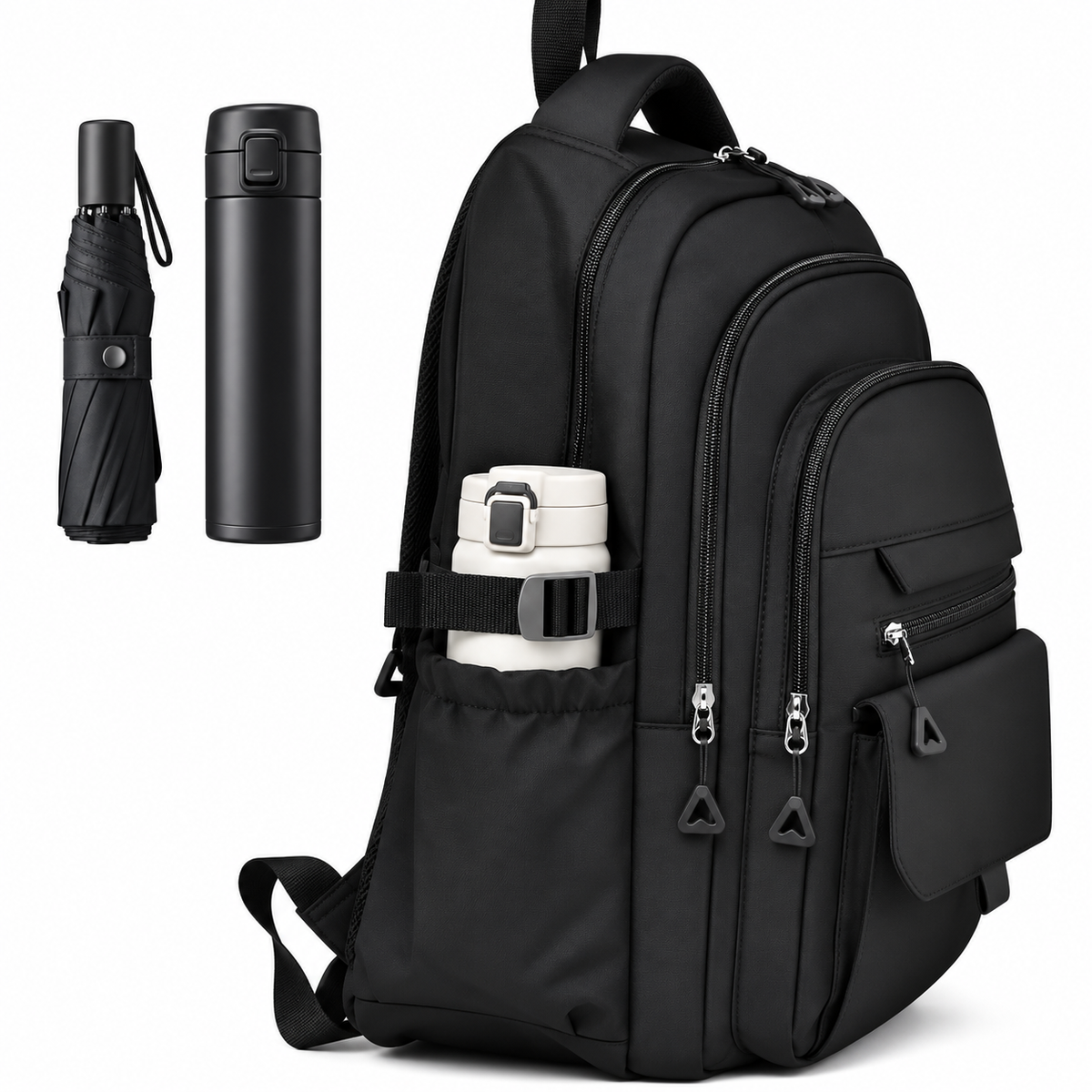 Large Capacity Kids School Backpack – Multi Pocket Student Book Bag