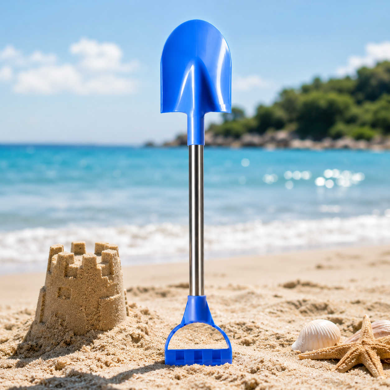 Kids Beach Shovel for Sand, Snow, and Outdoor Play