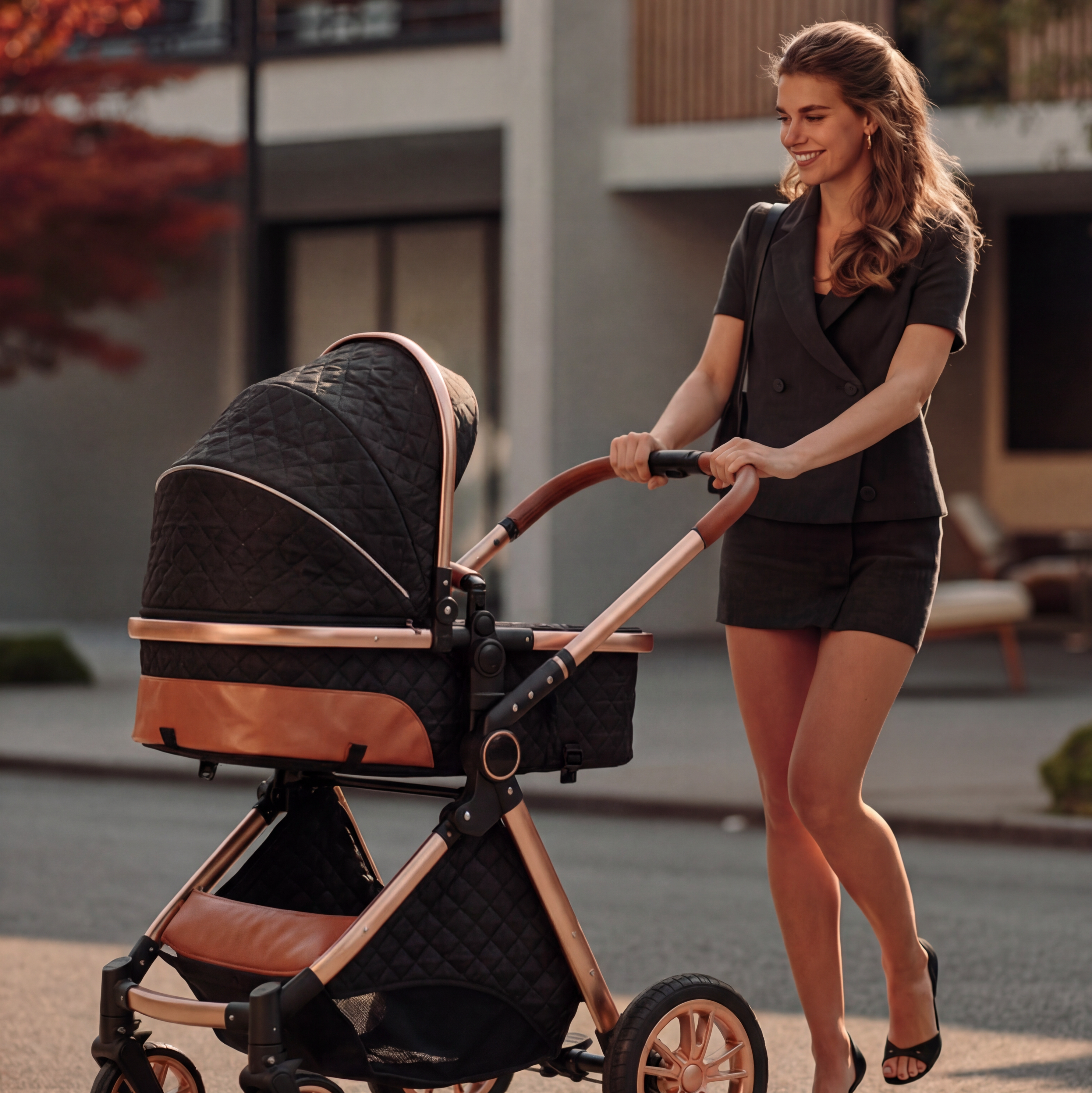 Nestora 2 in 1 Baby Stroller