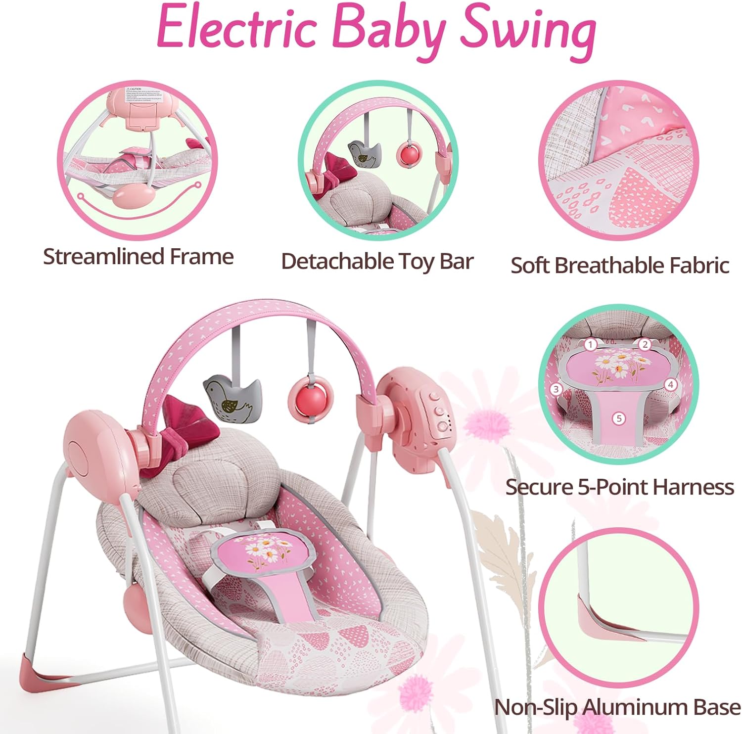 Lullio Portable Baby Swing