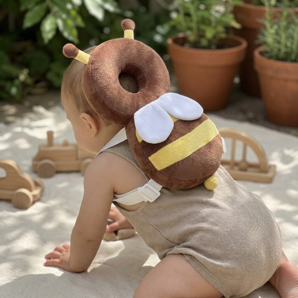 Nestling Baby Head Protection Backpack Pillow