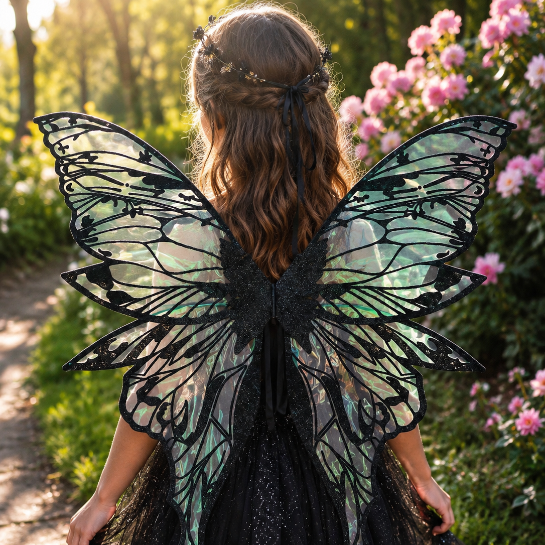 Sparkling Fairy Wings – Butterfly Costume Wings for Adults & Teens