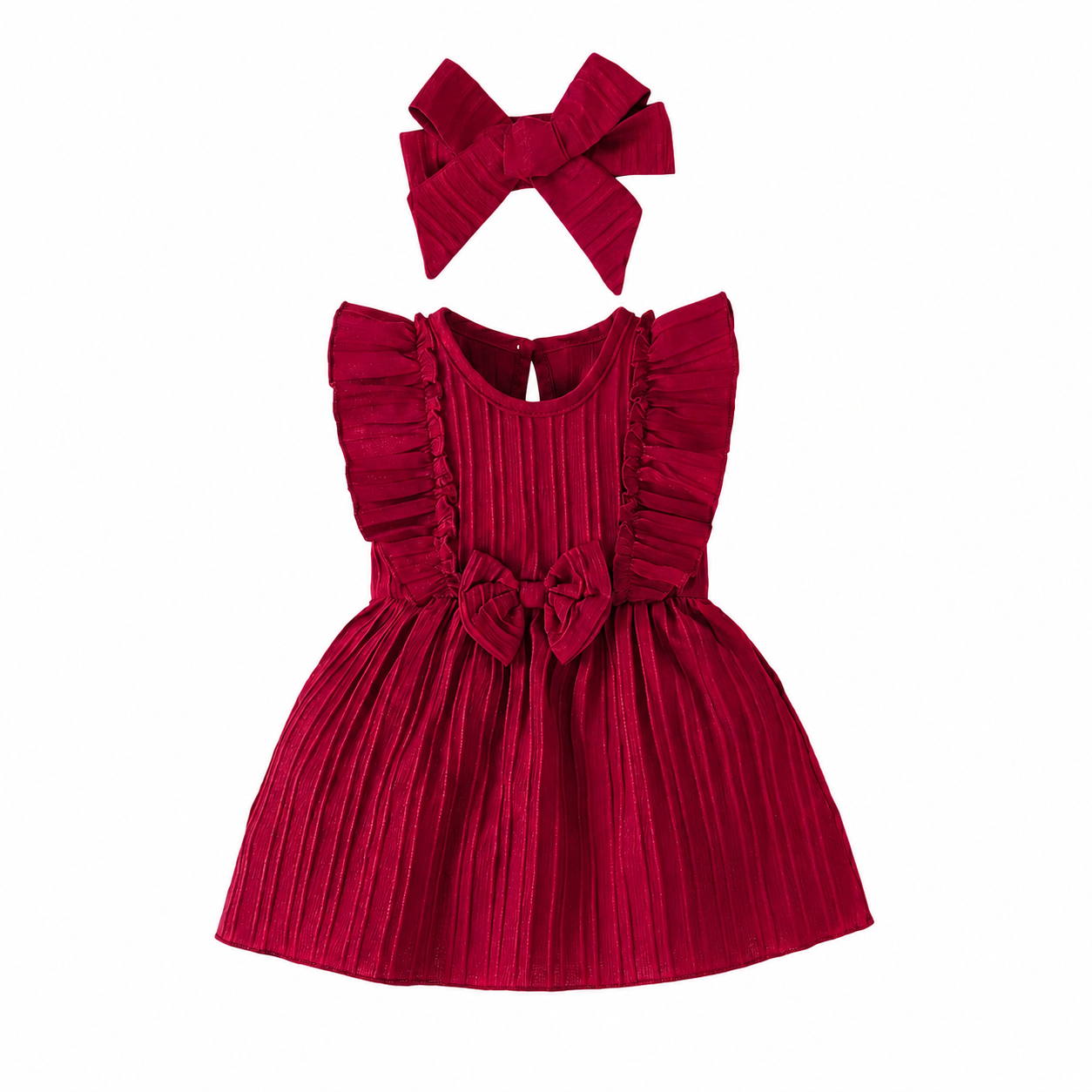 Ruby Baby Girl Ruffle Dress