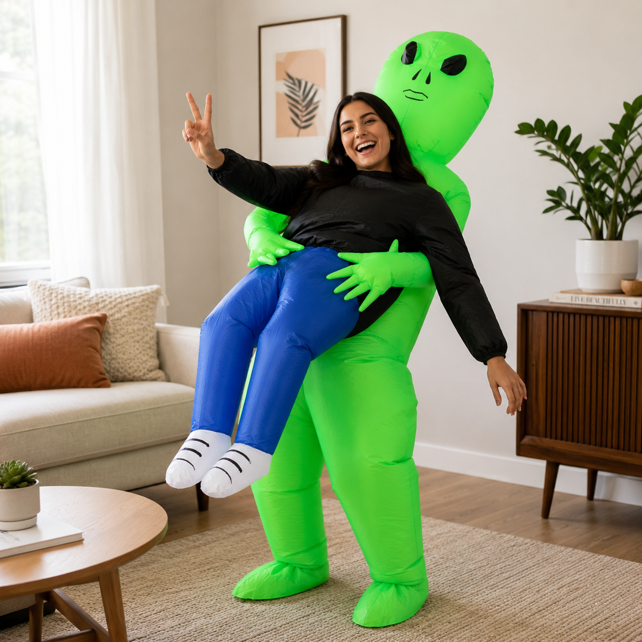 Inflatable Alien Costume for Kids & Adults – Halloween Costume
