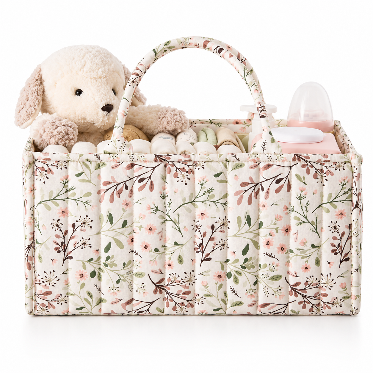 Diaper Caddy Organizer with Removable Divider
