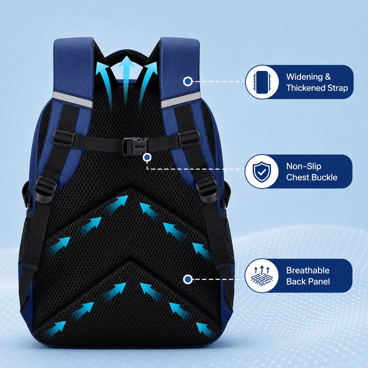 Kids Space School Backpack with Large Capacity & Ergonomic Design