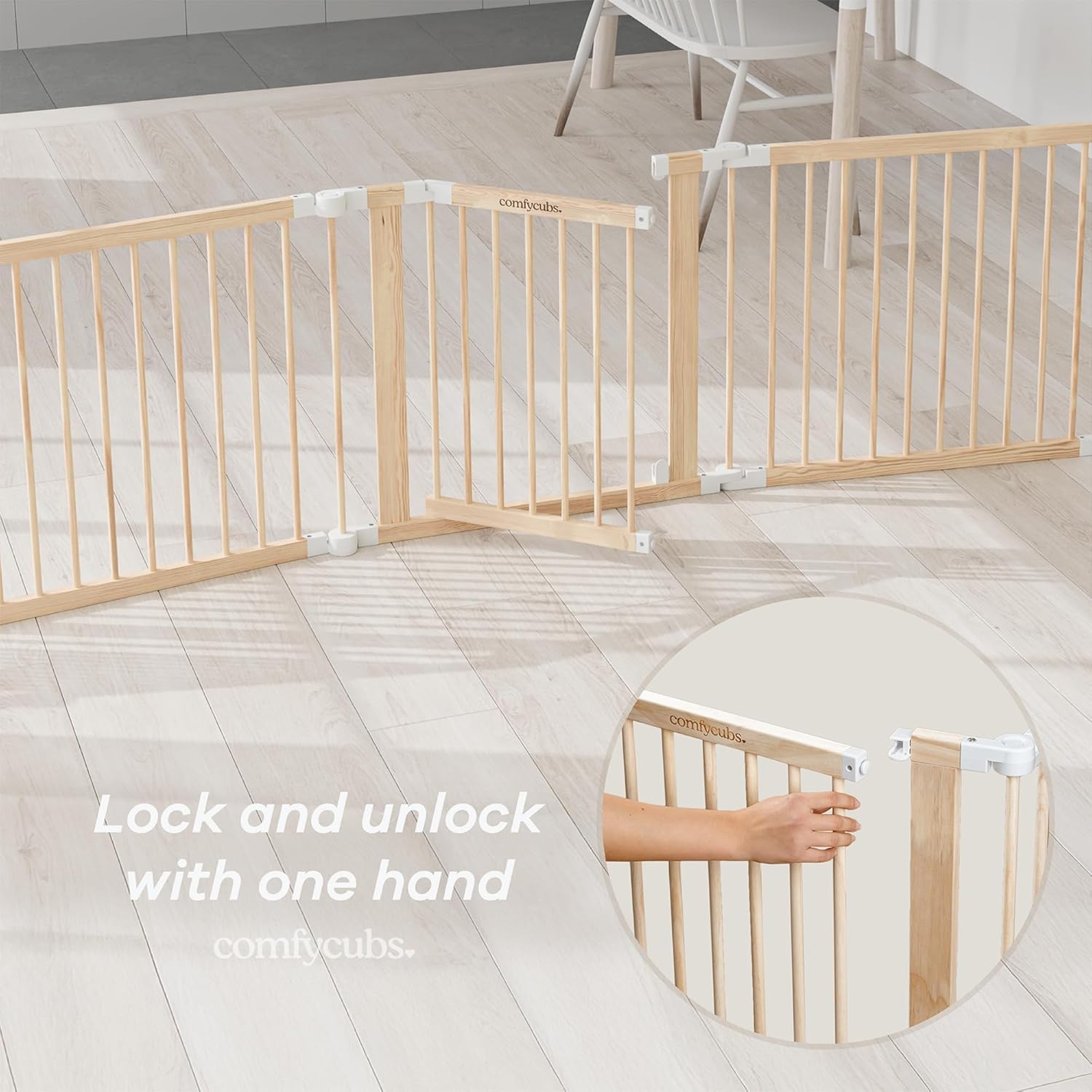 Haven Wooden Baby Playpen