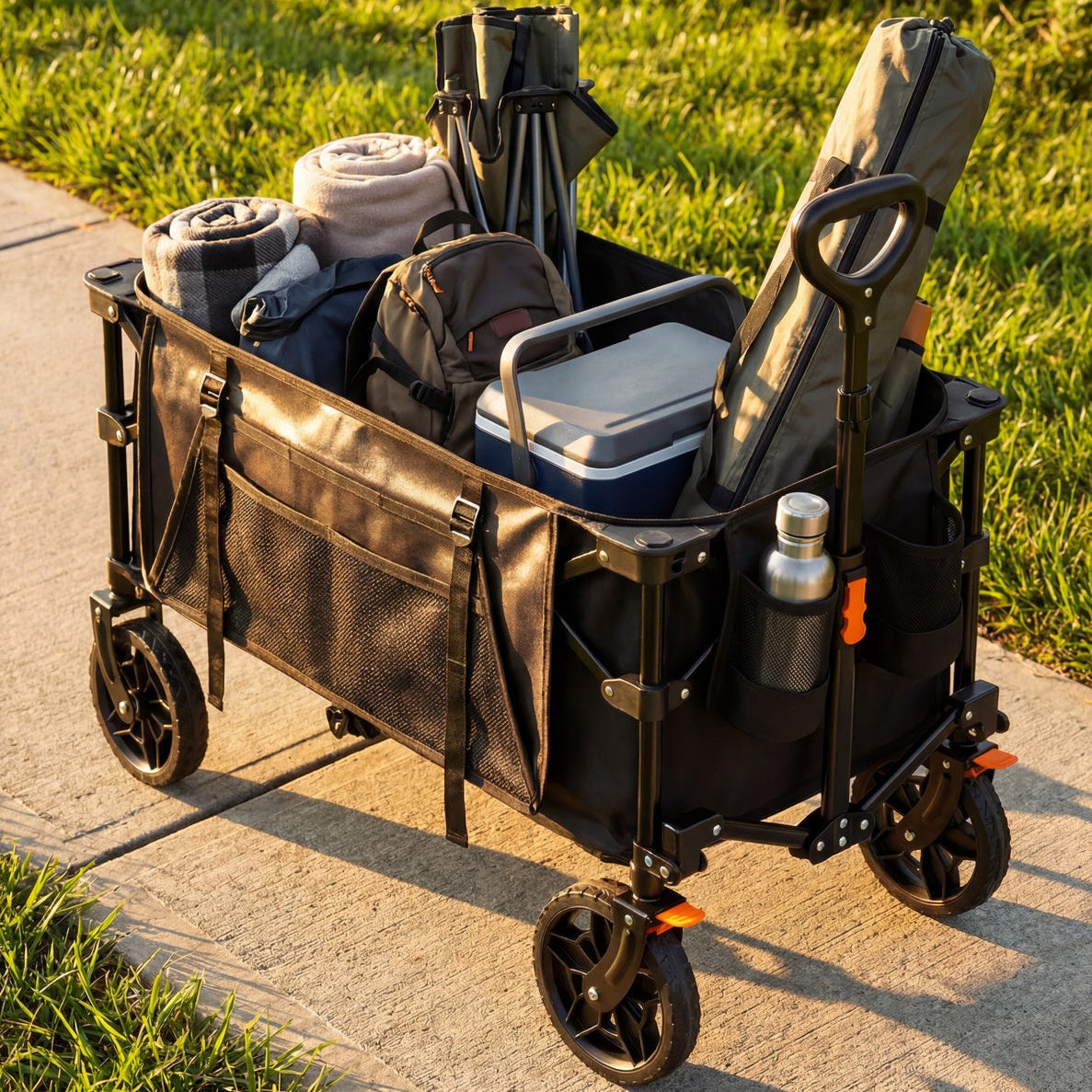 Heavy Duty Folding Utility Wagon