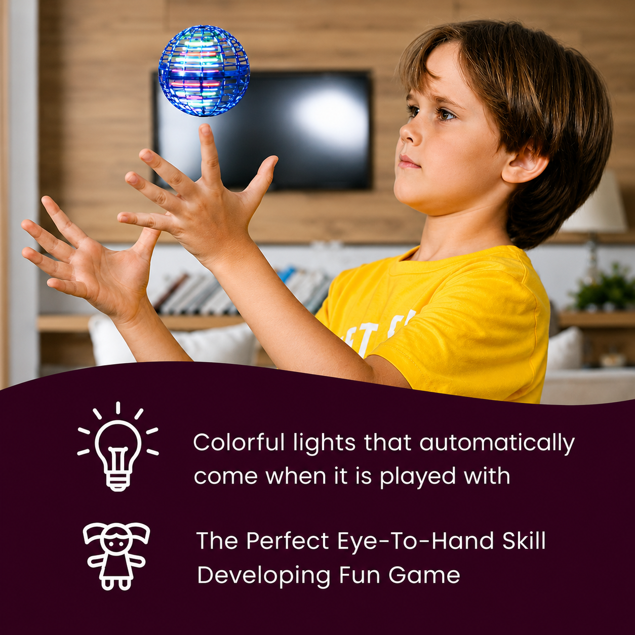 Galaxy Lights Flying Magic Toy