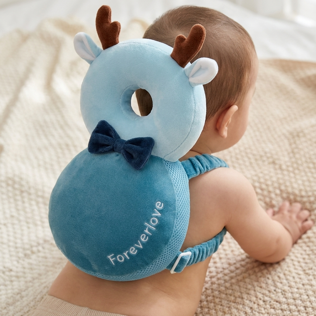 Nestling Baby Head Protection Backpack Pillow