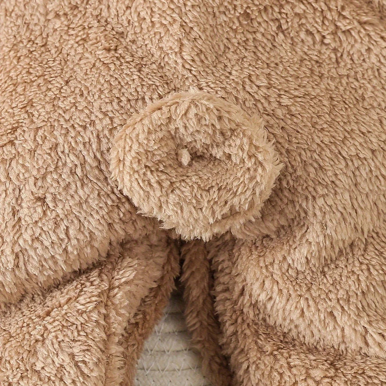 Baby Hooded Fleece Romper