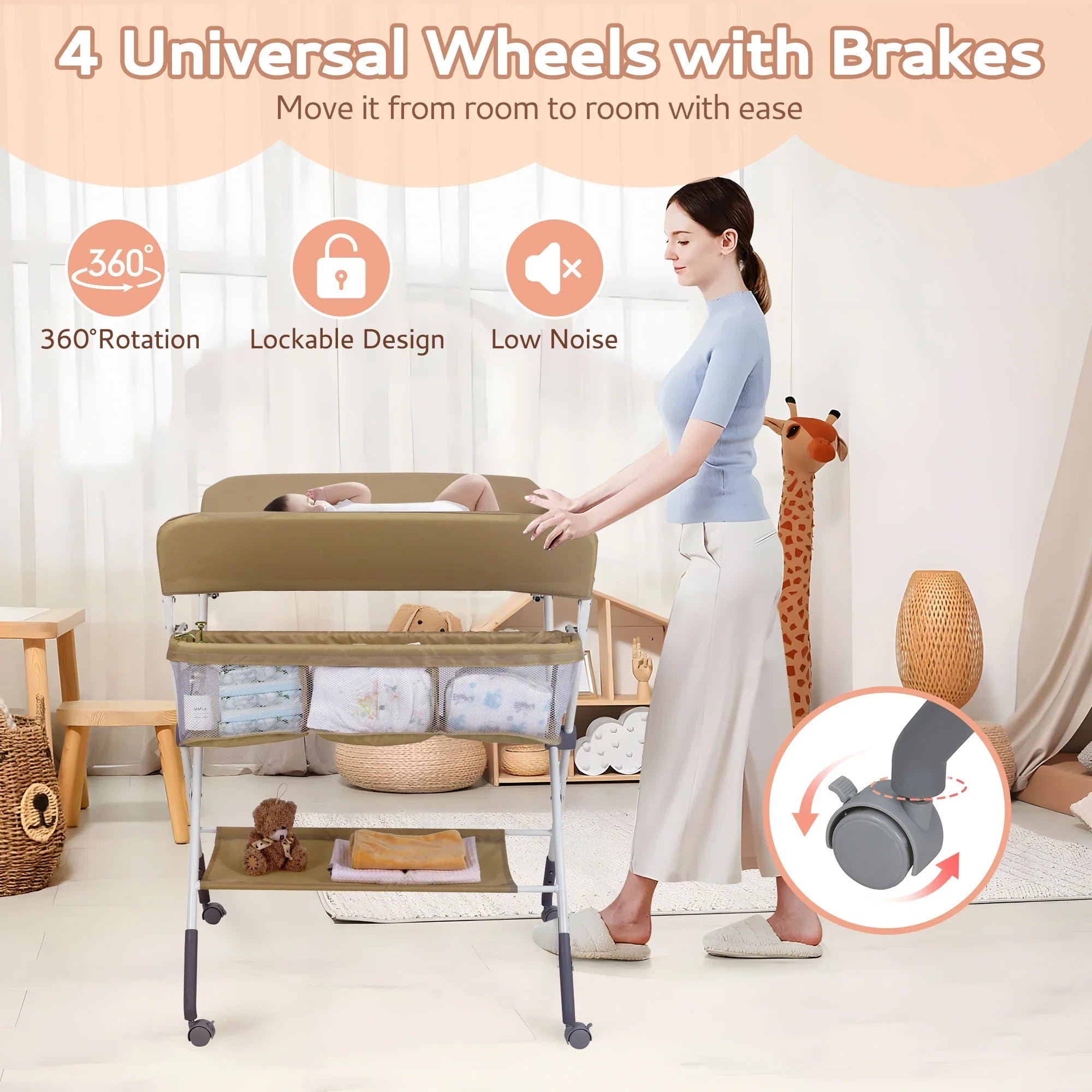 Dapri Portable Folding Baby Changing Station