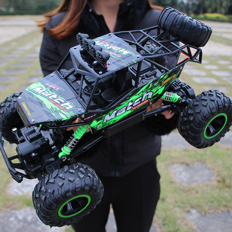 4WD RC Monster Truck for Kids – Remote Control Off-Road Rock Crawler