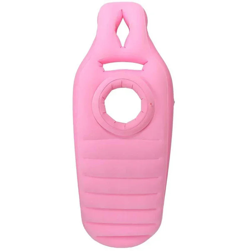 Inflatable Maternity Support Pillow with Body Contour Design