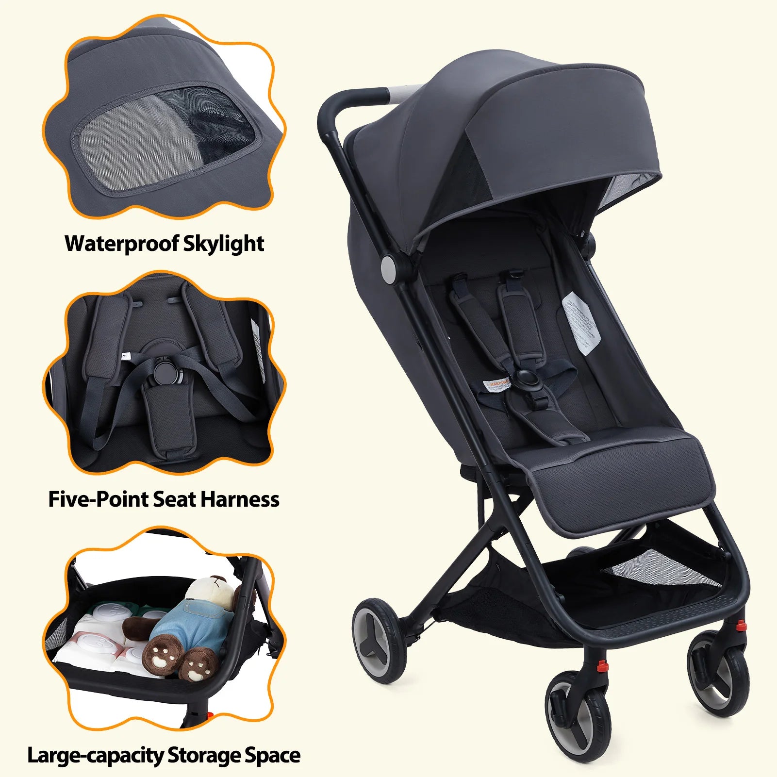 Avilo Ultra Compact Travel Stroller