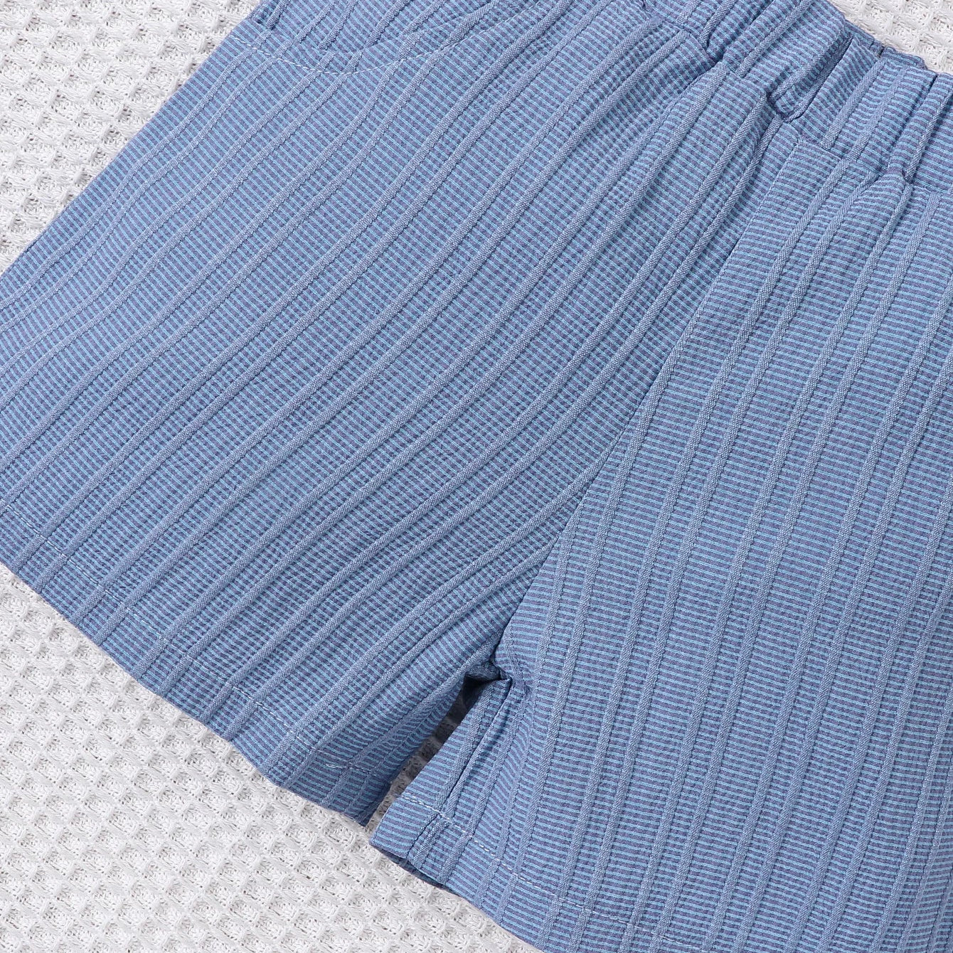 Hudson Baby Boy Shirt and Shorts Set