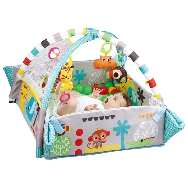 Juniper Baby Play Gym Activity Mat with Crawling Area