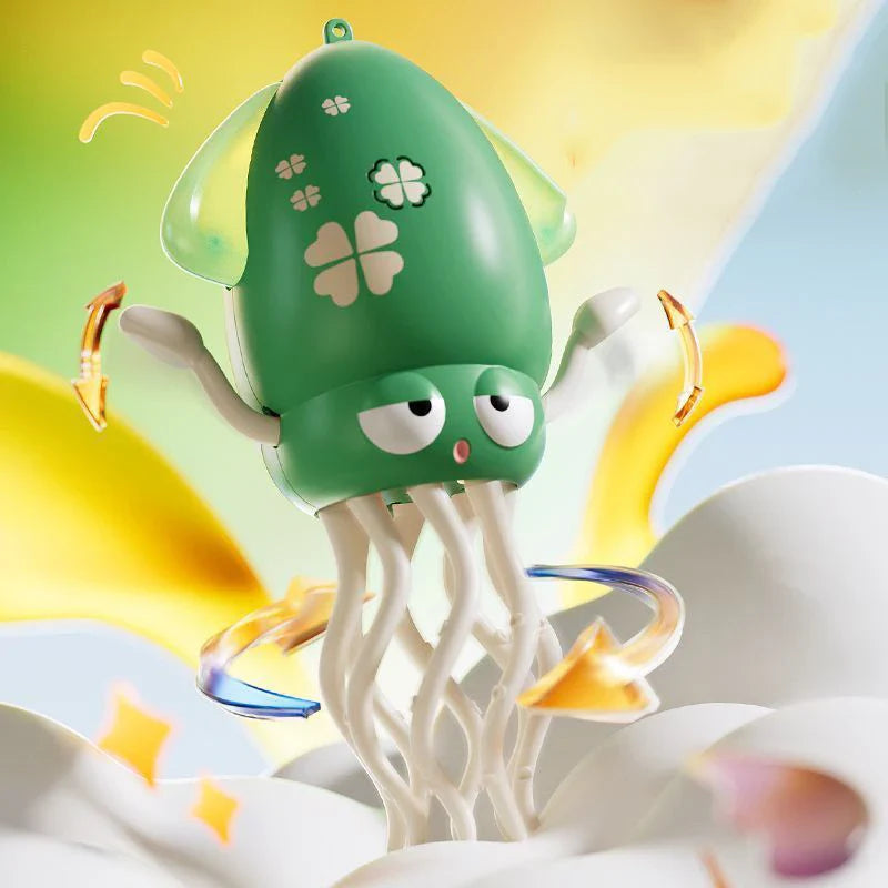 Interactive Dancing Squid Toy with Lights, Music & Motion