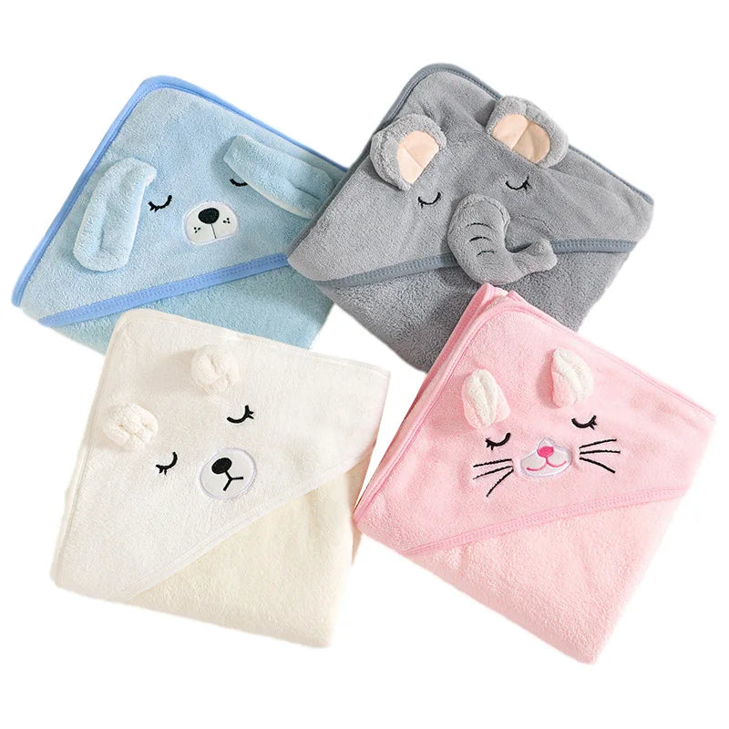CuddleCape Baby Hooded Bath Towel Blanket