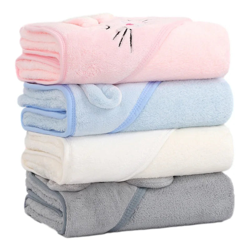 CuddleCape Baby Hooded Bath Towel Blanket