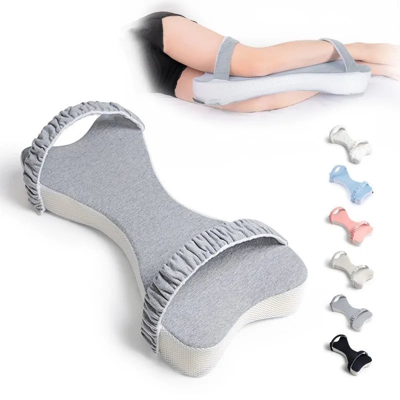 Leg Support Pillow with Adjustable Straps for Side Sleeping