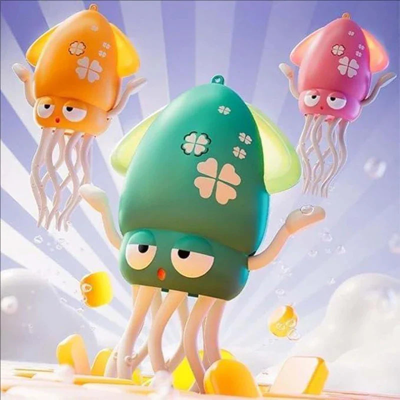 Interactive Dancing Squid Toy with Lights, Music & Motion