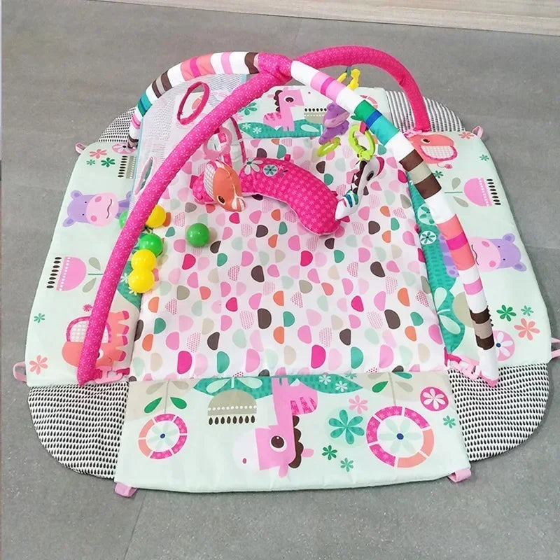 Juniper Baby Play Gym Activity Mat with Crawling Area