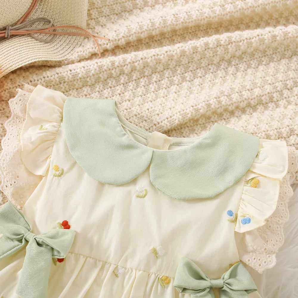 Daisy Baby Girl Embroidered Dress
