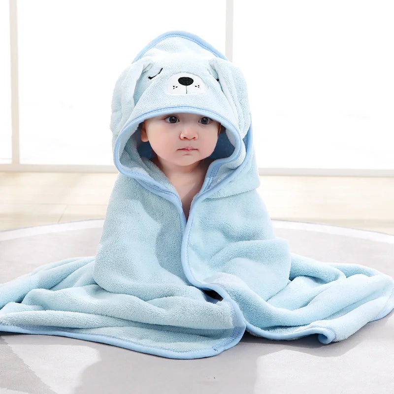 CuddleCape Baby Hooded Bath Towel Blanket