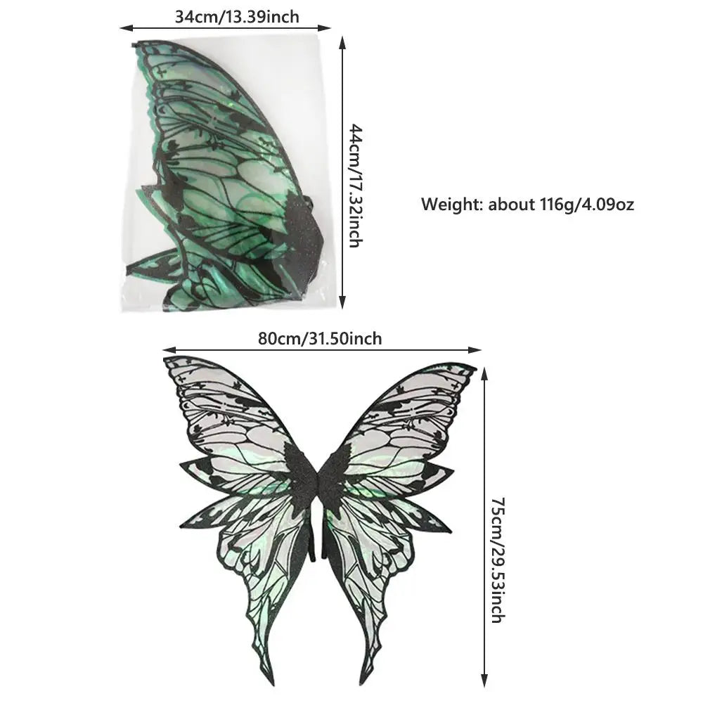 Sparkling Fairy Wings – Butterfly Costume Wings for Adults & Teens