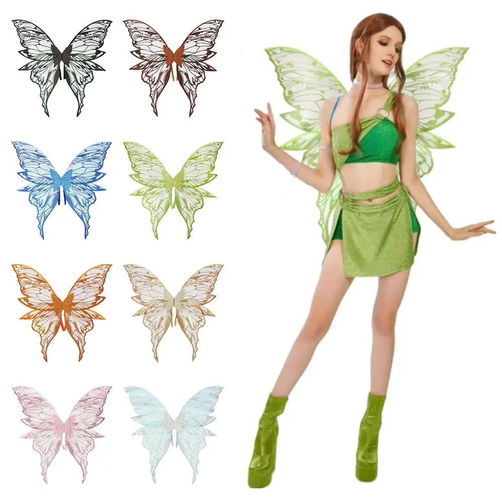 Sparkling Fairy Wings – Butterfly Costume Wings for Adults & Teens