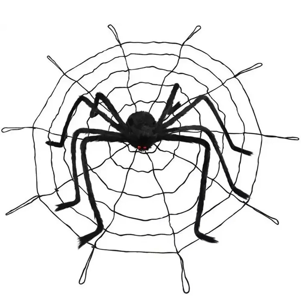 Giant Black Spider Halloween Decoration – Indoor & Outdoor Halloween Decor