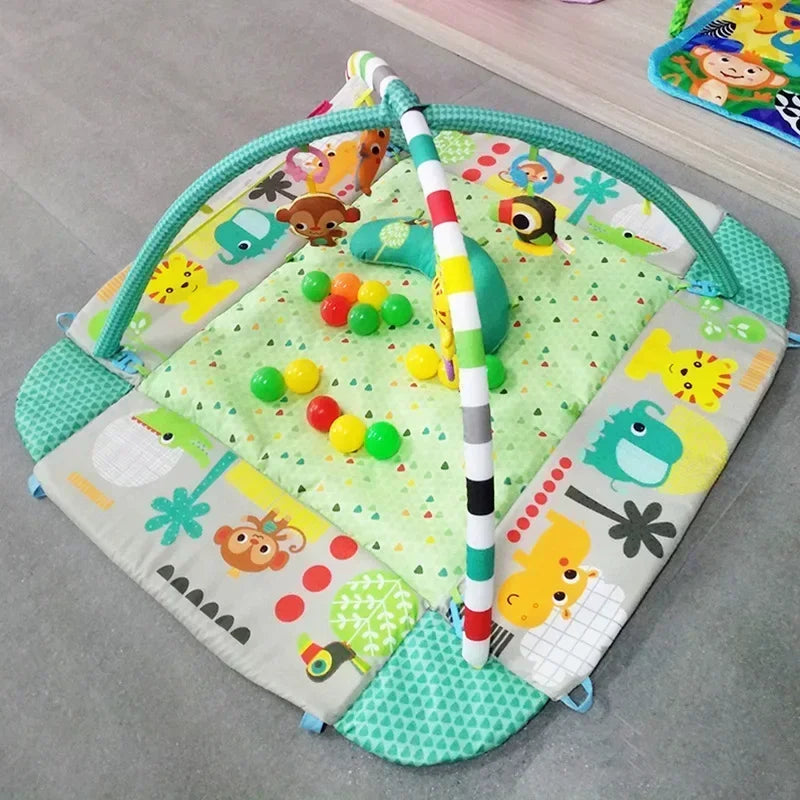 Juniper Baby Play Gym Activity Mat with Crawling Area